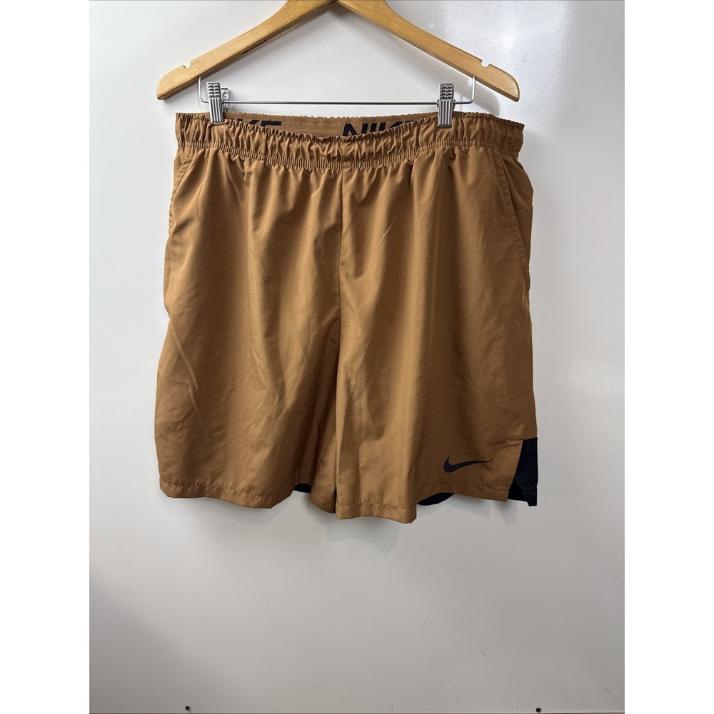 Nike Training Shorts Men's S Dri-FIT  2XL DM6617-270 Unlined Versatile Brown 8"